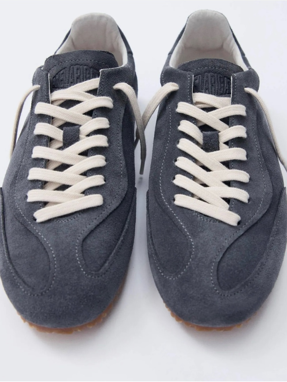 Axel Arigato Low Profile Gray Suede Sneakers